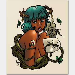 Coffee Dryad Posters and Art